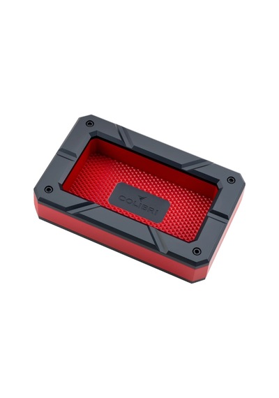 Colibri Rally Ashtray Siyah - Kırmızı Puro Küllüğü