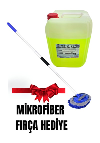 Profesyonel Fırçasız Oto Yıkama Şampuanı 20 Kg X 5 Ekonomik Set