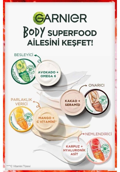 Garnier Body Superfood Nemlendiren Jel Vücut Kremi 3600542470247-9856