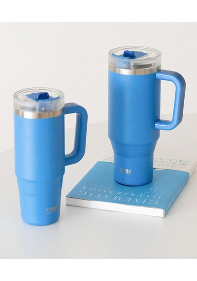 Tyeso Qq Termos Sızdırmaz Pipetli Çift Duvarlı Vakumlu 1200ml Sarı
