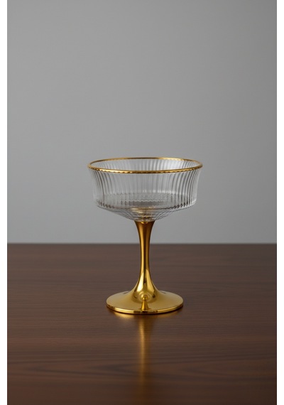 Line Metal Ayaklı Sunumluk 6 Lı Gold Altın