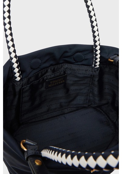 Tommy Hilfiger Çıkarılabilir Askılı Çanta Kadın Çanta Aw0aw18831 Dw6 Lacivert
