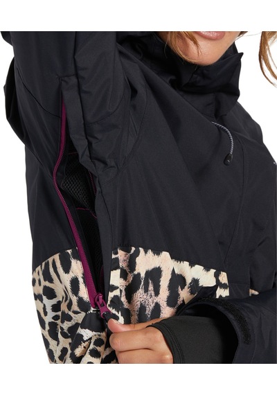 Dc Dc Kadın Snowboard Ceketi Cruiser Big Cat Xnyk Bej