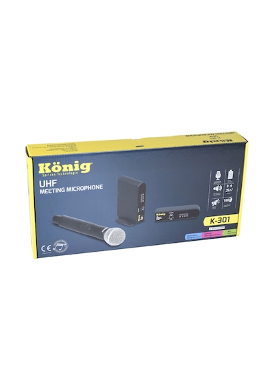 König Uhf Kablosuz El  Mikrofonu K-301 E