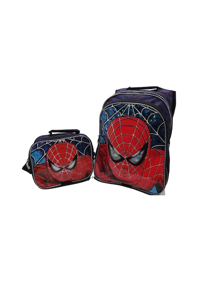 Newbag Erkek Örümcek Okul Ve Beslenme Folyolu Çantası