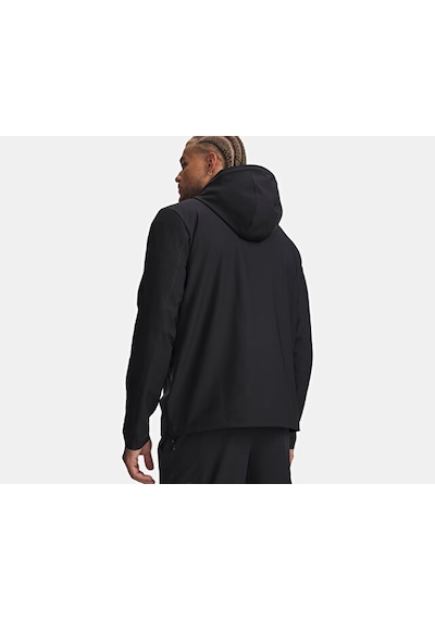 Under Armour Ua Unstoppable Woven Jacket Erkek Günlük Ceket 6014621-001 Siyah Siyah