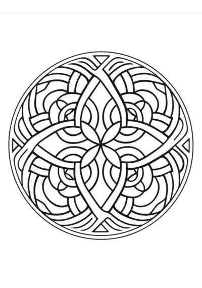 Kelt Mandala Boyama Kitabı 50 Seçilmiş Kelt Mandalası
