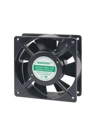 Fan - Salzer-pd60s-24 60x60x25 24v Kare Fan
