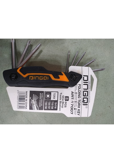 Dıngoı Torx Allen Yıldız Alyan Çakı 8 Parça