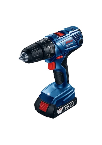 Bosch Professional GSB 180-LI 1.5 Ah Çift Akülü Darbeli Delme/Vidalama - Çantalı - 06019F8300