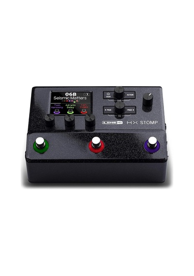 Line 6 Hx Stomp Guitar Multi-efekt Floor Processor Siyah
