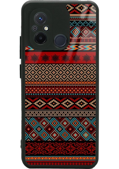 Xiaomi Redmi 12c Motif Tasarımlı Glossy Telefon Kılıfı Çok Renkli