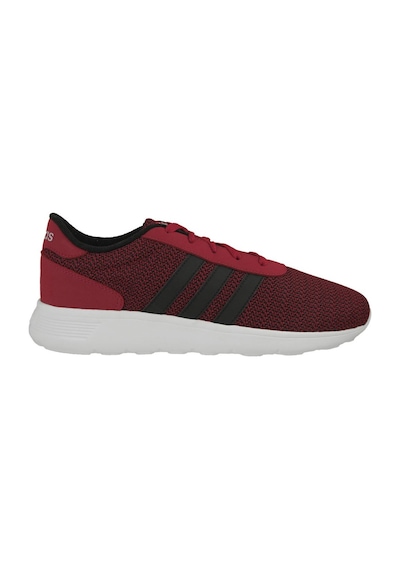 Adidas Aw5047 Lite Racer Erkek Spor Ayakkabı Kırmızı Siyah Kırmızı - Siyah