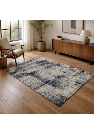 Kartela Halı Lora Halı Kaymaz Taban Makinede Yıkanabilir Halı Beyaz - 100 X 150 Cm