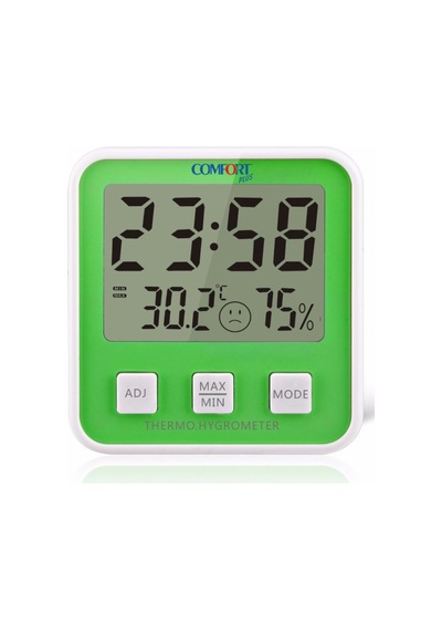 Comfort Plus Dm-658 Yeşil Isı Nem Ölçer
