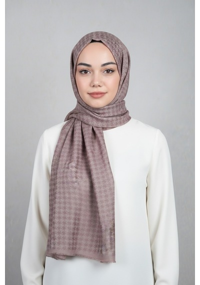Lady Coco Kendinden Desenli Yaz Esintisi Şal - Desen-01 - Renk-10 -82 Taş-çok Renkli