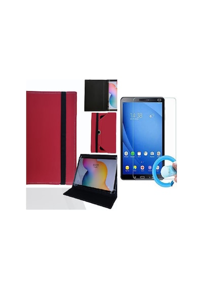 Hometech Mıd 750 - 7" Tablet Uyumlu Üniversal Kapaklı Tablet Kılıfı Ve Nano Ekran Koruyucu Kapaklı Kılıf