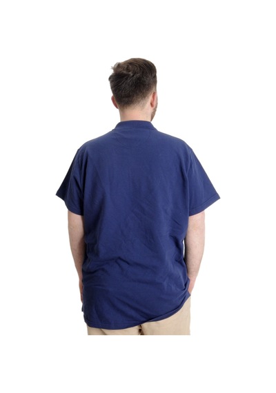 Mode Xl T-Shirt Polo Likralı Fermuarlı Yaka 21029 Indigo 001