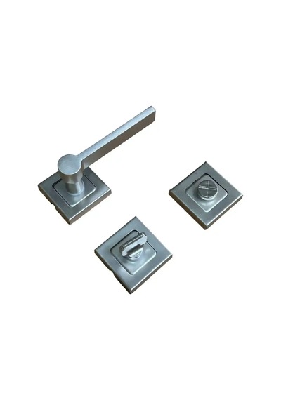Sese Argun Wc Kare Saten Rozetli Kapı Kolu 200-258r-02-53