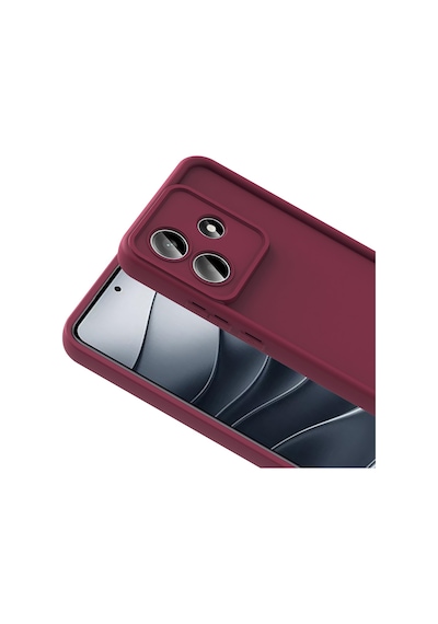 Thegencoo Redmi Note 14 Kılıf Kamera Korumalı Tgco Ananas Kapak - Siyah