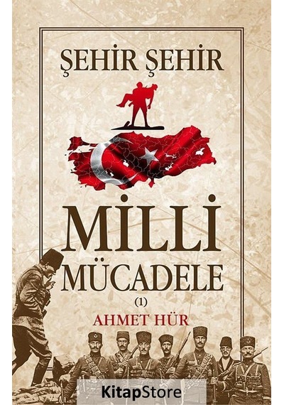 Milli Mücadele Şehir Şehir Seti-2 Kitap Takım - Ahmet Hür - Tunç Yayıncılık