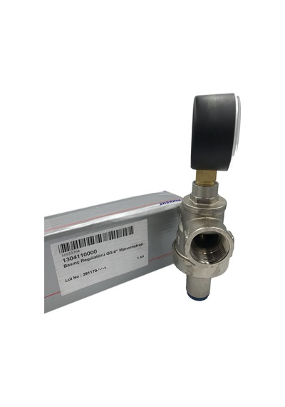 Pakkens  Basınç Regülatörü Manometreli DN 20 PN 16 3/4''