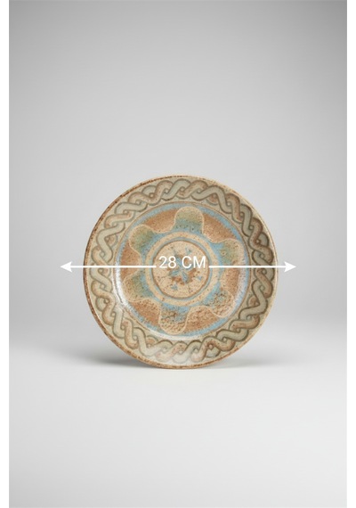 Venue Çukur Tabak 28cm Dijital Celest Rinart Krem