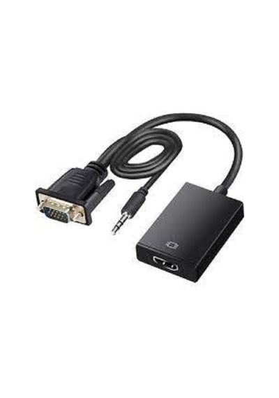 Vga To Hdmi Kablo Dönüştürücü Converter Görüntü Ve Ses Çevirici (527825554)