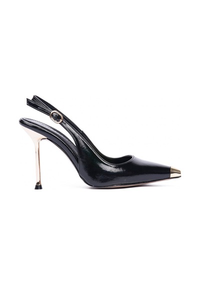 Mubiano Kadın Stiletto Sivri Burun Metal Burun Detaylı Arkası Açık Topuklu Ayakkabı Violeta Siyah Siyah Mubiano Kadın Stiletto Sivri Burun Metal Burun Detaylı Arkası Açık Topuklu Ayakkabı Violeta Siyah Siyah