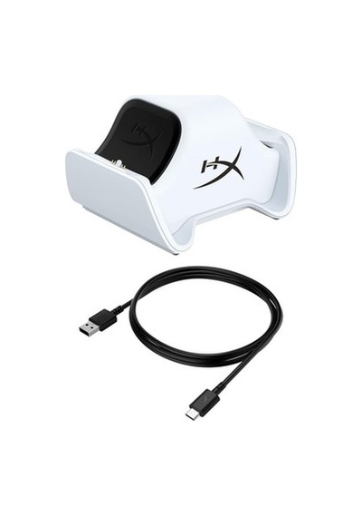 Oyun Kumandası Şarj İstasyonu, Beyaz Renk Ve Usb-c Bağlantısı İle Hızlı Şarj