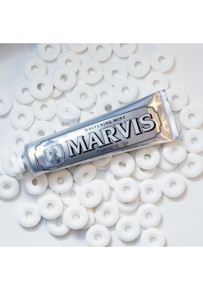 Marvis Whitening Mint Beyazlatıcı Macun, Nane, 85 Ml