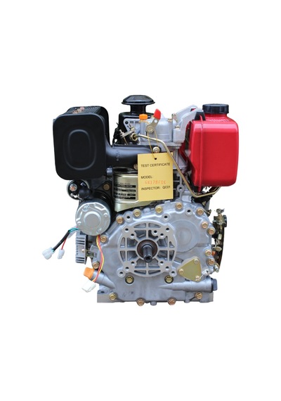 Goldmoto Gm178fe-c Dizel Motor 7 Hp Marşlı Krank Mili Kamalı