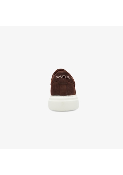 Nautica Erkek Kahverengi Sneaker Düz Nt620t Kahverengi