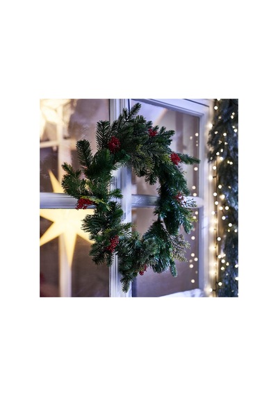 Ikea Vinterfint Yapay Çelenk 60 Cm Yeşil