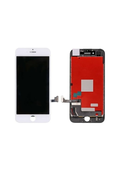 Iphone 8 Plus Uyumlu Lcd Ekran Ve Dokunmatik Beyaz