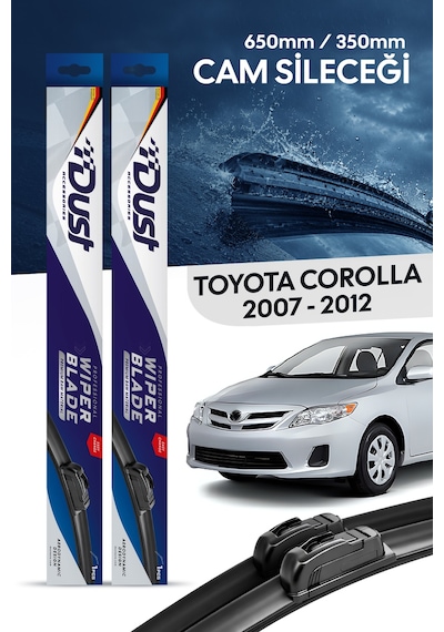 Toyota Corolla Silecek Takımı 2007-2012 Uyumlu 650mm/350mm