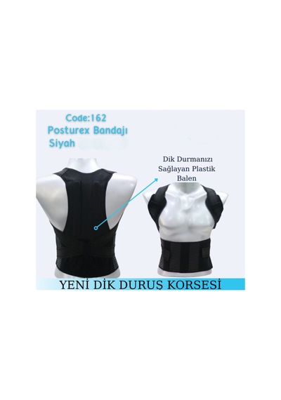 Kadın Erkek Dik Duruş Kamburluk Önleyici Ortopedik Bel Ve Sırt Destek Korsesi