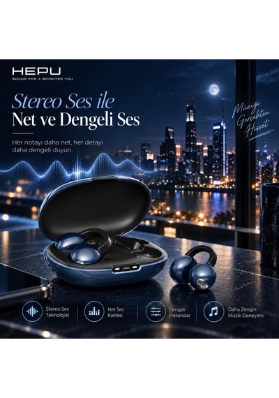 Hp-ab01s Armor Series Bluetooth Kablosuz Kulak İçi Kulaklık Ergonomik Şarj Kutulu Stereo Kulaklık