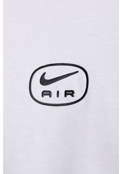 Nike Sportswear Swoosh Air Logo Short-sleeve Erkek Tışört-hm0182-100-tanemsport Beyaz