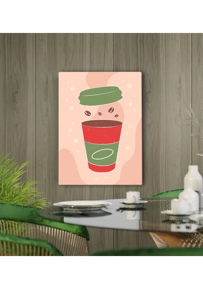 Bk Gift Cafe & Bar & Restaurant Konseptli Kanvas Tablo 50X70Cm-82