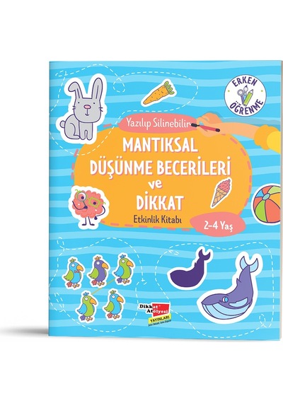 2-4 Yaş Mantıksal Düşünme Becerileri Ve Dikkat (Yaz-Sil) 522390997