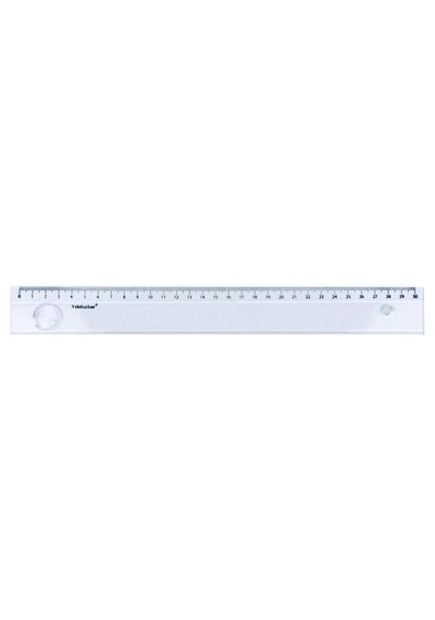 Yıldızlar Cetvel 30 Cm Mercekli Genel