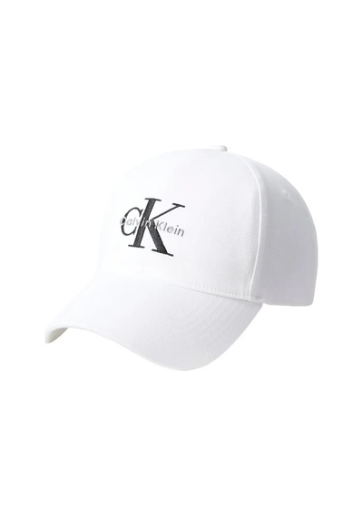 Calvin Klein Monologo Embroıdery Beyaz Erkek Şapka
