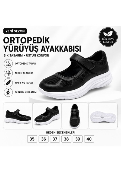 Genpa Deri Ve Tekstil Kadın Babet Siyah