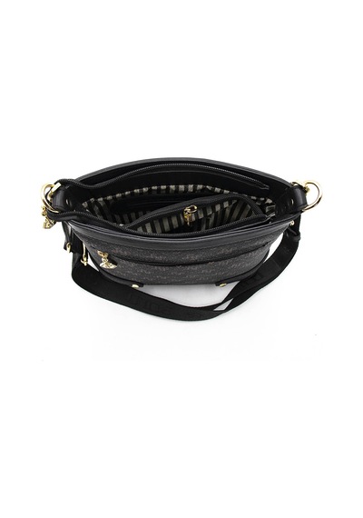 Çapraz Çanta Kadın Silver Polo 1120-48054 Sılver Polo M178 Koyu Bej-mat Kahve Bej