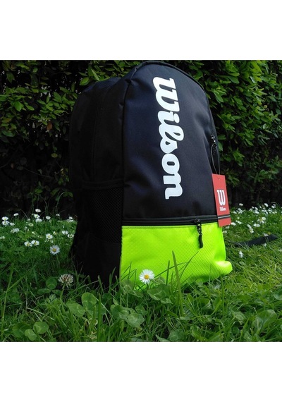 Shopiolog Wilson Fosfor Yeşili Sırt Çantası Unisex Çift Gözlü Çanta Yeşil
