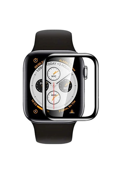 Watch 44mm Mkst Pmma Silikon Body Saat Ekran Koruyucu - Siyah