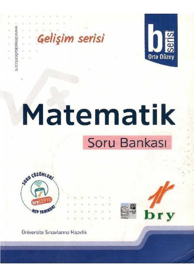Birey Gelişim Serisi Matematik B Orta Düzey Soru B