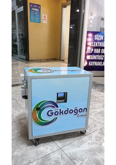 Gökdoğan Enerji 3kw Taşınabilir Lityum Akülü İnverterli Kesintisiz Güç Kaynağı Kabini