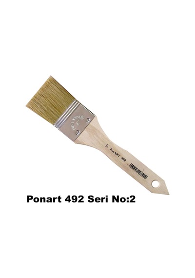 Ponart 492 Seri Zemin Fırçası No 2
